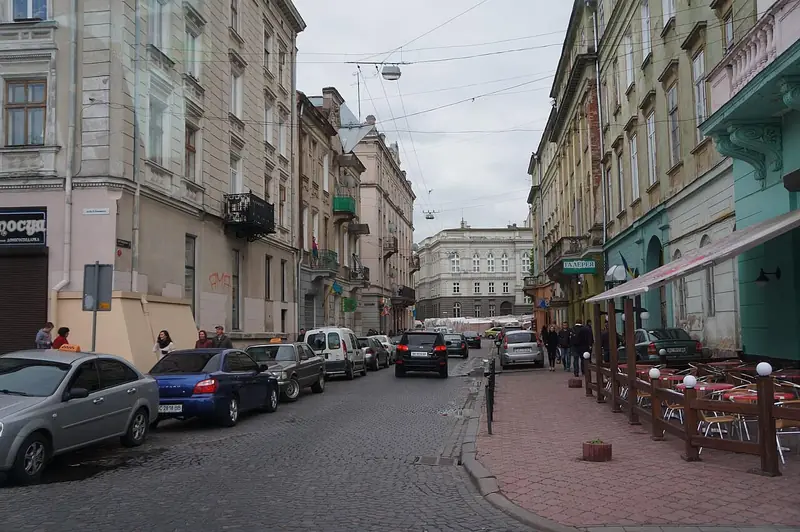 Lviv, Ukraine — historic old town
